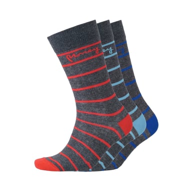 Money - Socken für Herren (3er-Pack) (Holzkohle-Mergel)