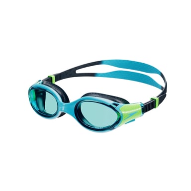 Speedo - "2.0" Passt sich dem Gesicht an Schwimmbrille 2024 für Kinder (Blau/Grün)