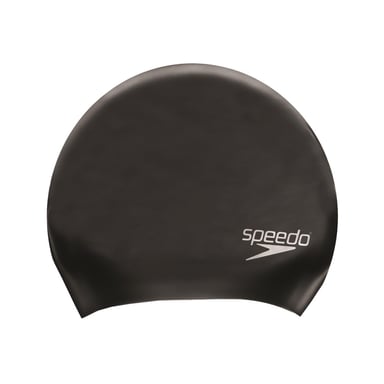 Speedo - Badekappe für lange Haare für Herren/Damen Unisex (Schwarz)