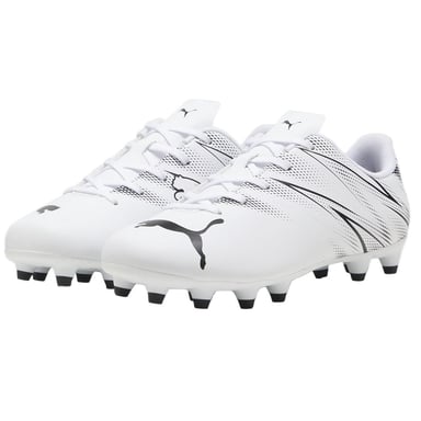 Puma - Kinder Fußball-Stiefel "Attacanto" (Weiß/Schwarz)