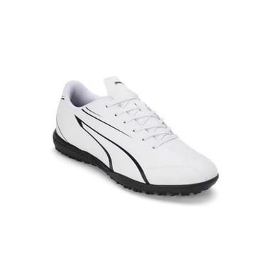 Puma - Jungen Fußball-Stiefel "Vitoria TT" (Weiß/Schwarz)