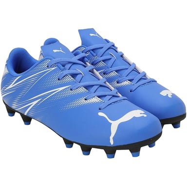 Puma - Kinder Fußball-Stiefel "Attacanto" (Blau/Weiß)
