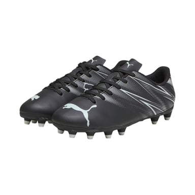Puma - Kinder Fußball-Stiefel "Attacanto" (Schwarz/Silber)