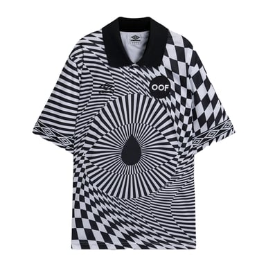 Umbro - "Hank Willis Thomas" Trikot für Herren/Damen Unisex (Weiß/Schwarz)