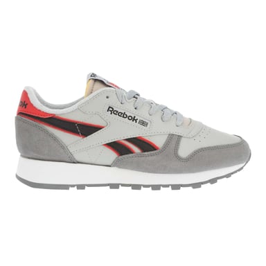 Reebok - Herren Sneaker "Classic", Leder (Grau/Vektorrot)