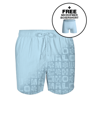 Muchachomalo Badehose – mit Boxerschnitt – Herren