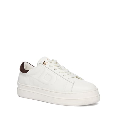 Dune Eden Damen Sneaker Aus Weißem Leder