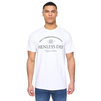 Henleys - "Henclose" T-Shirt für Herren (Weiß)