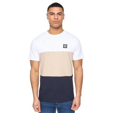 Henleys - "Henpanel" T-Shirt für Herren (Weiß)