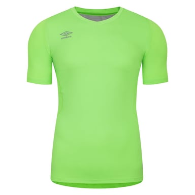 Umbro - "Elite" Base Layer Oberteil V-Ausschnitt für Herren/Damen Unisex (Gecko-Grün)