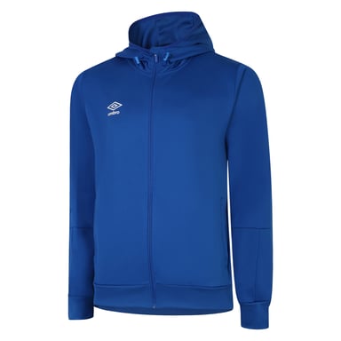 Umbro - "Total Training" Kapuzenpullover für Kinder (Königsblau/Weiß)