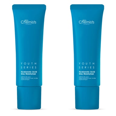 skinChemists Jugend-Serie 1% Hyaluronsäure-Maske 50ml x 2 Duo-Pack