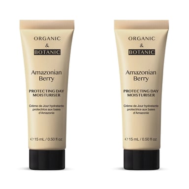 Bio & Botanisch Amazonische Beeren Tagescreme 15 ml x 2 Duo-Pack