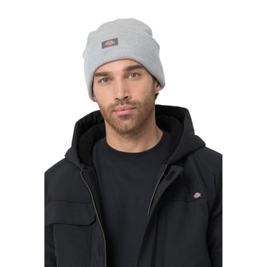 Dickies Acryl Beanie-Mütze für Unisex-Erwachsene in Grau mit Umschlag
