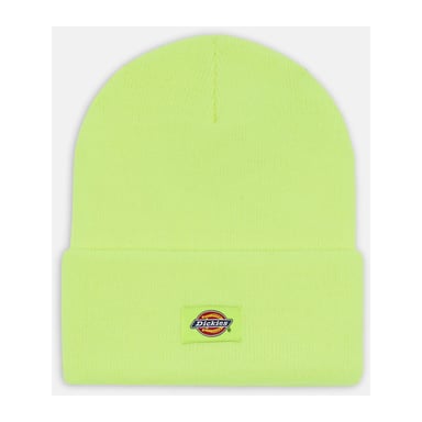 Dickies Acryl Beanie Mütze für Unisex-Erwachsene in Gelb mit Umschlag