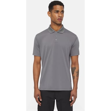 Dickies Everyday Polyester Herren Polo-Shirt in Grau