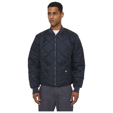 Dickies Diamond Herren Blau Gestepptes Jacket