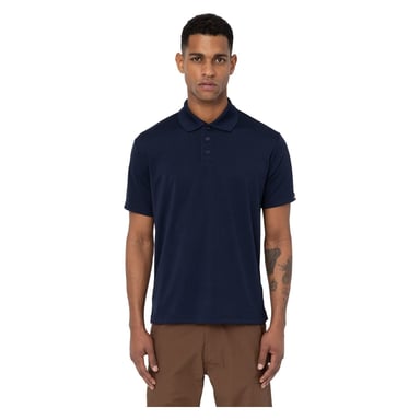Dickies Everyday Polyester Herren Polo-Shirt in Blau