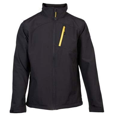 Caterpillar Essentials Shell Männer Schwarze Softshelljacke
