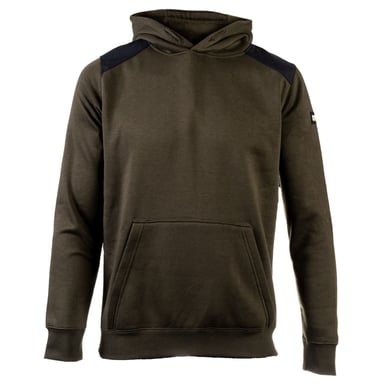 Caterpillar Essentials Polyester Herren Kapuzenpullover in Moosgrün