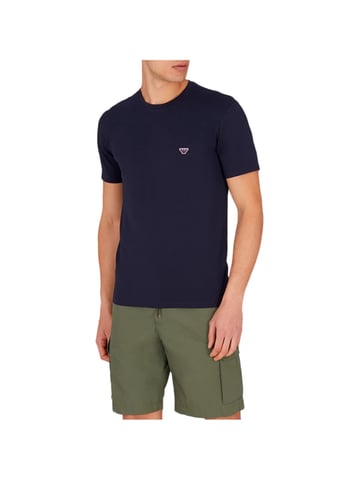 Emporio Armani Herren-T-Shirt mit Adler-Motiv