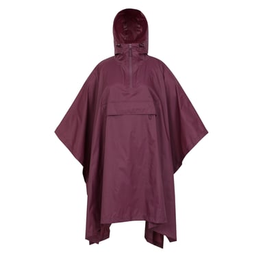 Mountain Warehouse - "Pakka" Poncho für Damen (Dunkel-Lila)