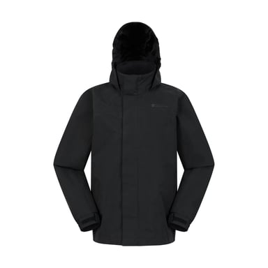 Mountain Warehouse - "Solar" Jacke Wasserfest für Kinder (Schwarz)