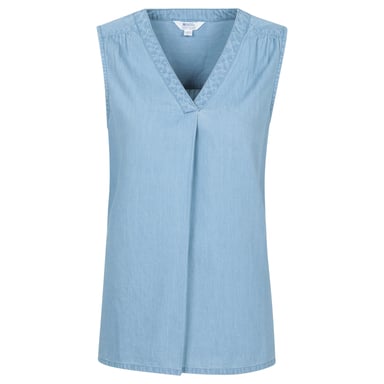Mountain Warehouse - "Tuscany" Hemd für Damen Ärmellos (Hellblau)