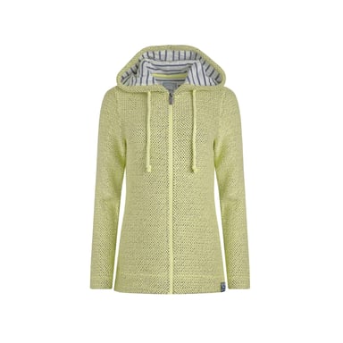Weird Fish - "Chicoa" Hoodie mit durchgehendem Reißverschluss für Damen (Selleriegrün)