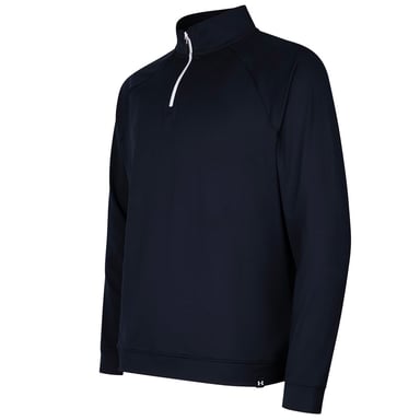 Under Armour - Midlayer mit kurzem Reißverschluss für Herren (Schwarz)