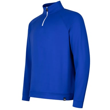 Under Armour - Midlayer mit kurzem Reißverschluss für Herren (Königsblau)