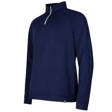 Under Armour - Midlayer mit kurzem Reißverschluss für Herren (Mitternachtsblau)