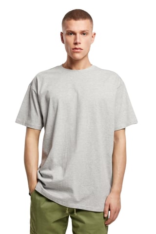 Schweres, übergroßes T-Shirt – Grau