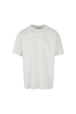 Schweres, übergroßes T-Shirt – Hellgrau