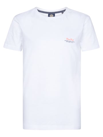 Petrol Industries - T-Shirt mit Rückenaufdruck Tealshore  Jungen -  Weiß