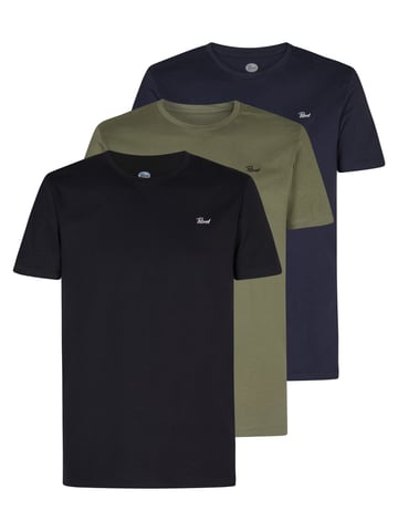 Petrol Industries - 3-er Pack T-Shirt  Herren -