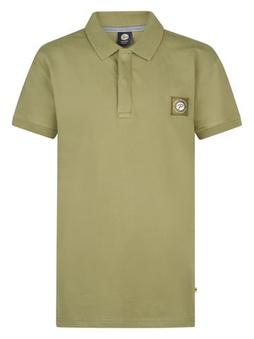 Petrol Industries - Klassisches Poloshirt Flaming Jungen - Grün