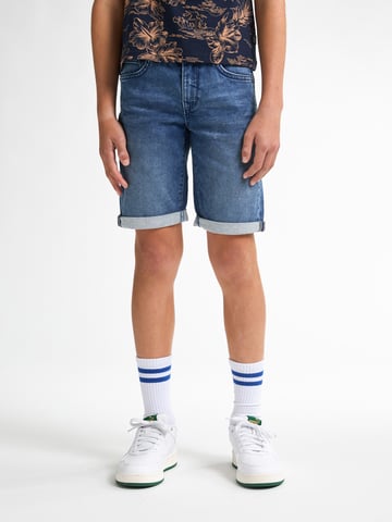 Petrol Industries - Jackson Stretch Denim Shorts Valencia Jungen - Blau