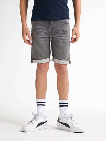 Petrol Industries - Jackson Stretch Denim Shorts Valencia Jungen - Grau
