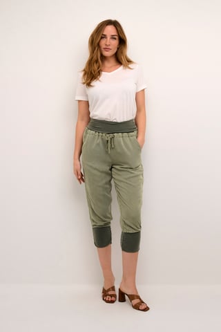 Casual Hose Loose fit green