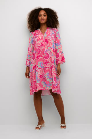 Kleid A-shape pink