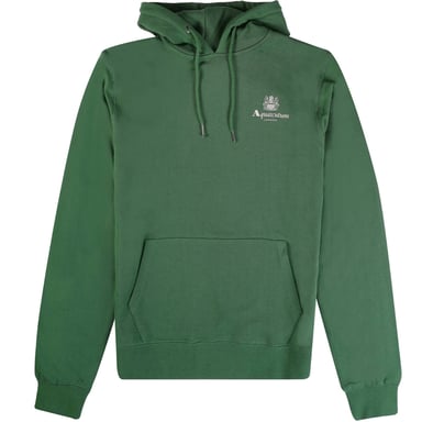 Aquascutum Active - Grüner Kapuzenpullover mit kleinem Logo