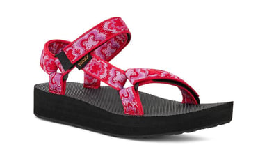 Teva Midform Universal Damen Rosa Sandalen