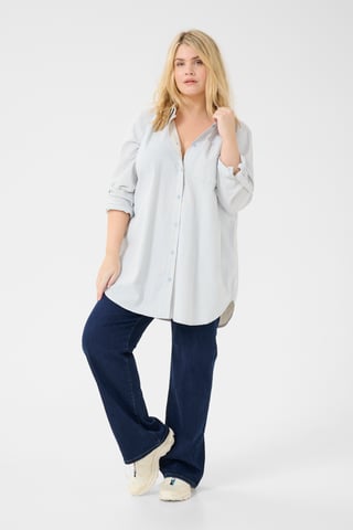 Tunika Loose fit blue white
