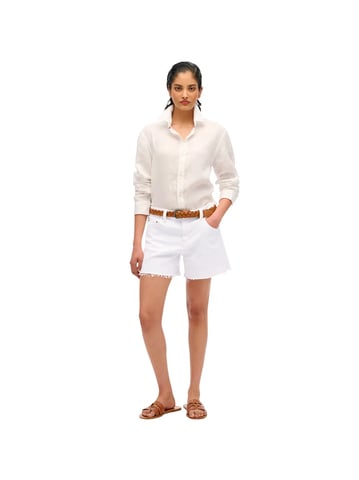 Superdry Damen-Shorts mit abgeschnittenen Enden