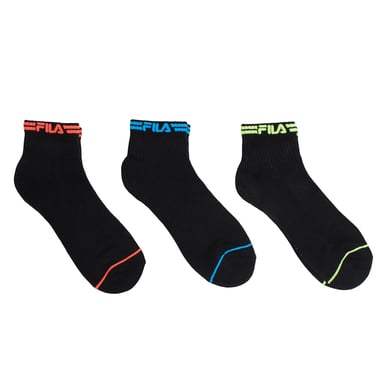 3er-Pack Viertelsocken F2523 für Damen und Herren