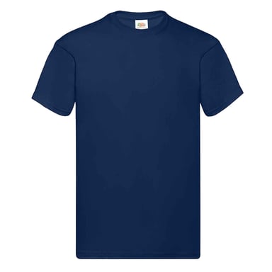 Fruit of the Loom - T-Shirt für Herren/Damen Unisex (Dunkel-Marineblau)