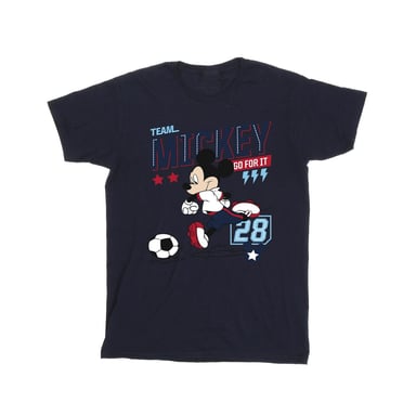 Disney - "Team Football" T-Shirt für Jungen (Marineblau)