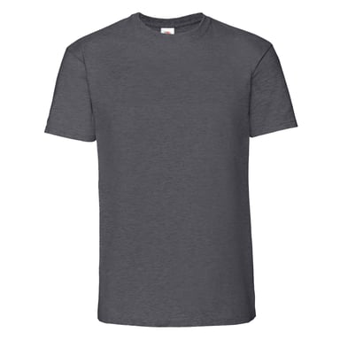 Fruit of the Loom - "Iconic Premium" T-Shirt für Herren (Dunkelgrau meliert)