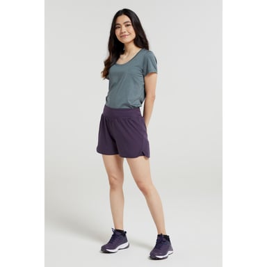 Mountain Warehouse - Shorts für Damen - Laufen (Dunkel-Lila)